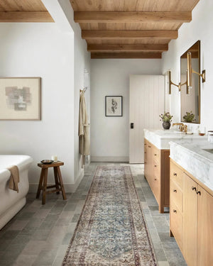 Georgie GER-04 Teal/Antique Rug