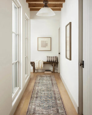 Georgie GER-04 Teal/Antique Rug