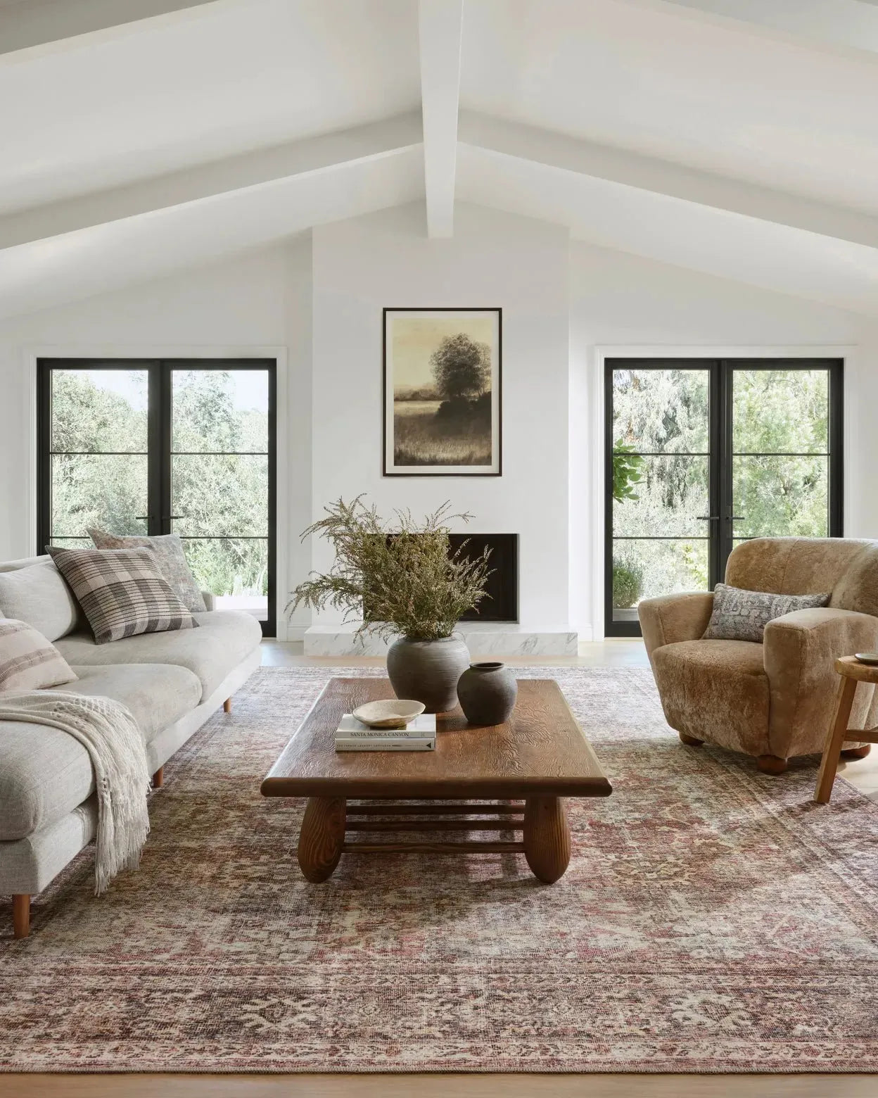 Georgie GER-06 Bordeaux/Antique Rug