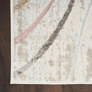 Glitz GLZ01 Ivory/Multi Rug