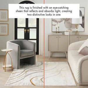 Glitz GLZ01 Ivory/Multi Rug