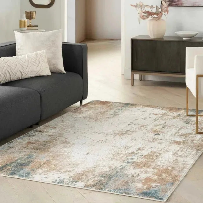 Glitz GLZ06 Taupe/Multi Rug