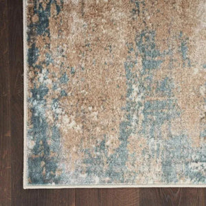 Glitz GLZ06 Taupe/Multi Rug