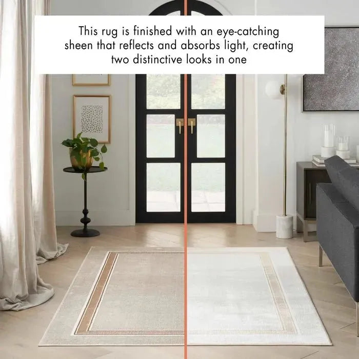 Glitz GLZ08 Ivory/Cream Rug