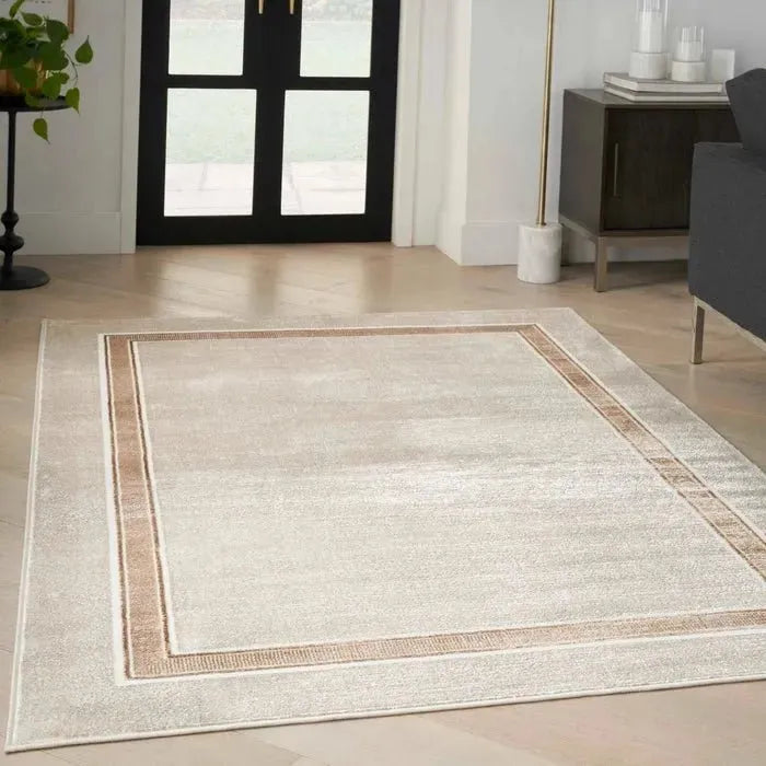 Glitz GLZ08 Ivory/Cream Rug