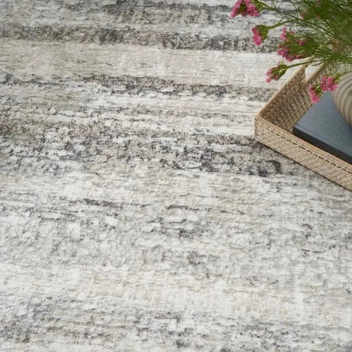 Glitz GLZ10 Cream/Grey Rug