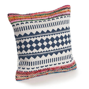 Globally Inspired Chindi LR07353 Throw Pillow