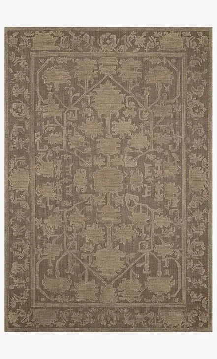 Gloria GLO-01 Bark/Khaki Rug