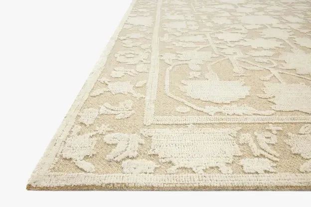 Gloria GLO-01 Natural/Ivory Rug
