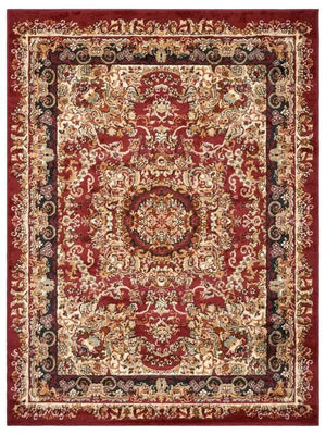 Grace LR81112 Red / Black Rug
