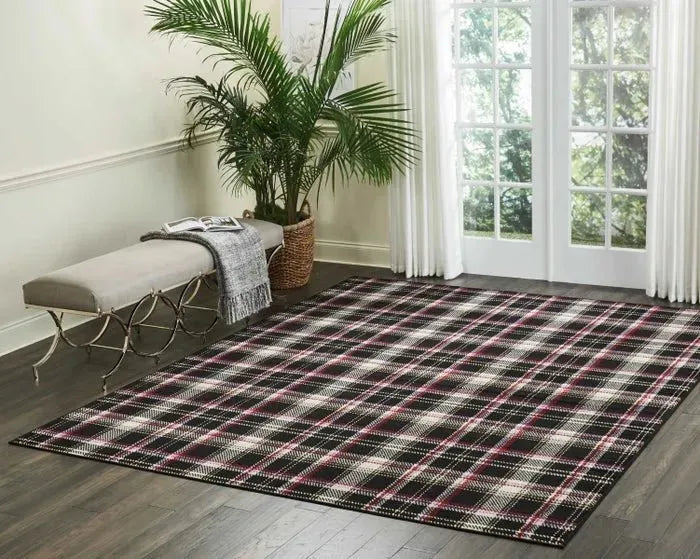 Grafix GRF03 Black Rug