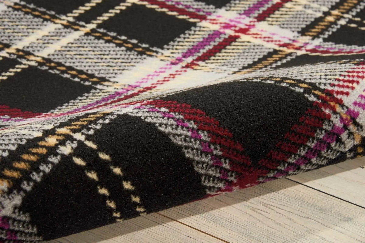 Grafix GRF03 Black Rug