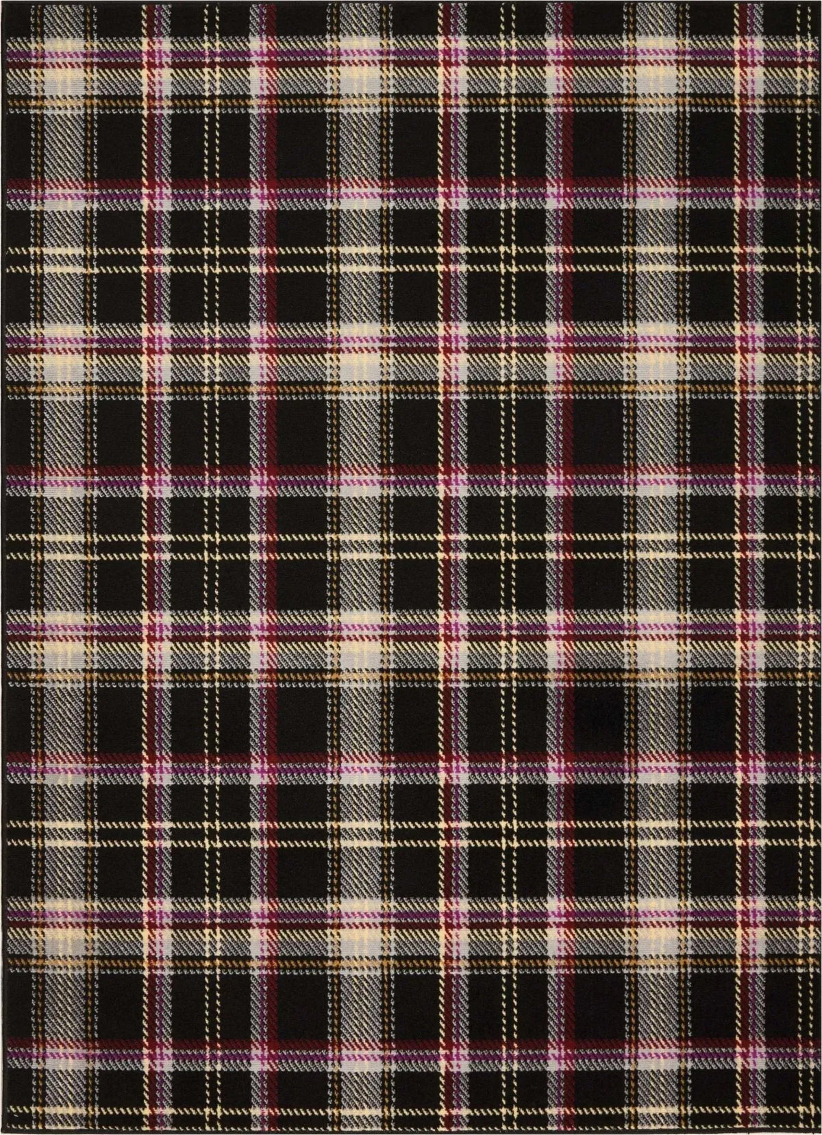 Grafix GRF03 Black Rug