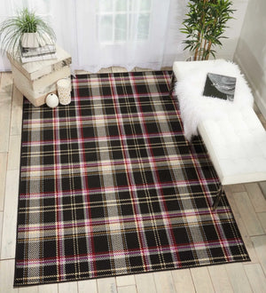 Grafix GRF03 Black Rug
