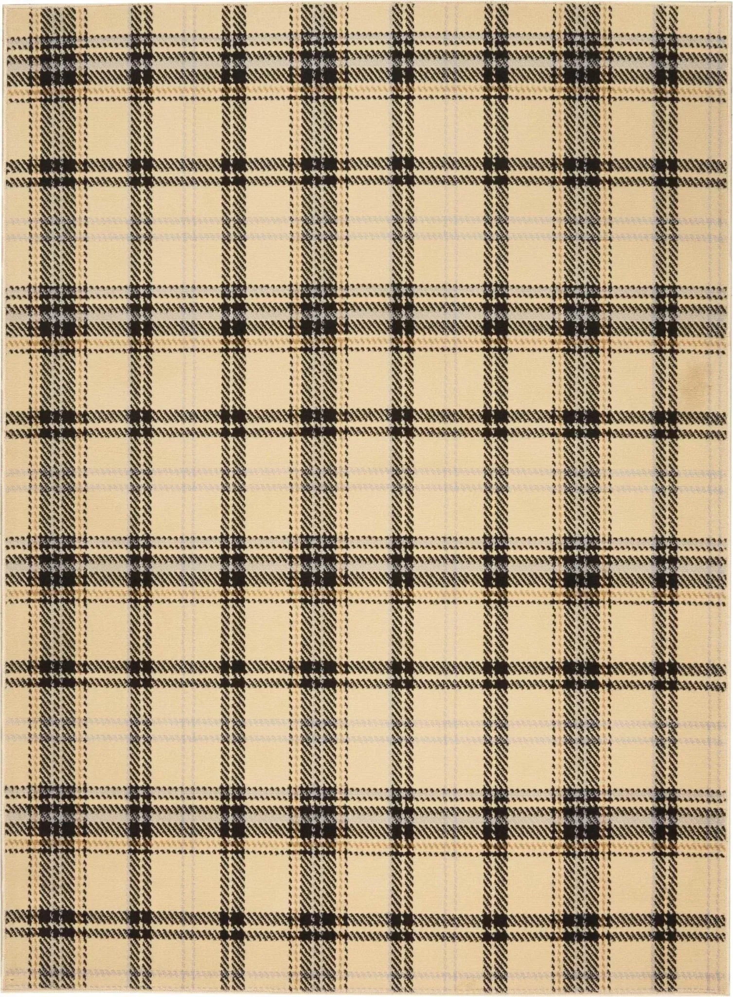 Grafix GRF03 Cream/Black Rug
