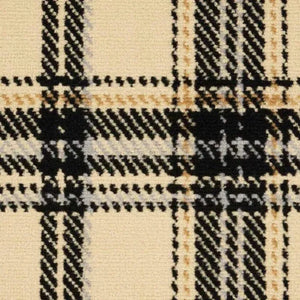 Grafix GRF03 Cream/Black Rug