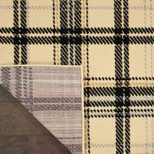 Grafix GRF03 Cream/Black Rug