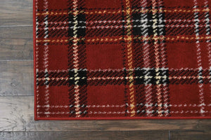 Grafix Grf03 Red Rug