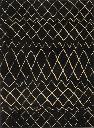 Grafix Grf04 Black Rug