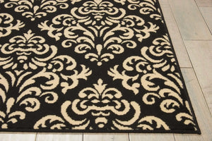 Grafix GRF06 Black Rug