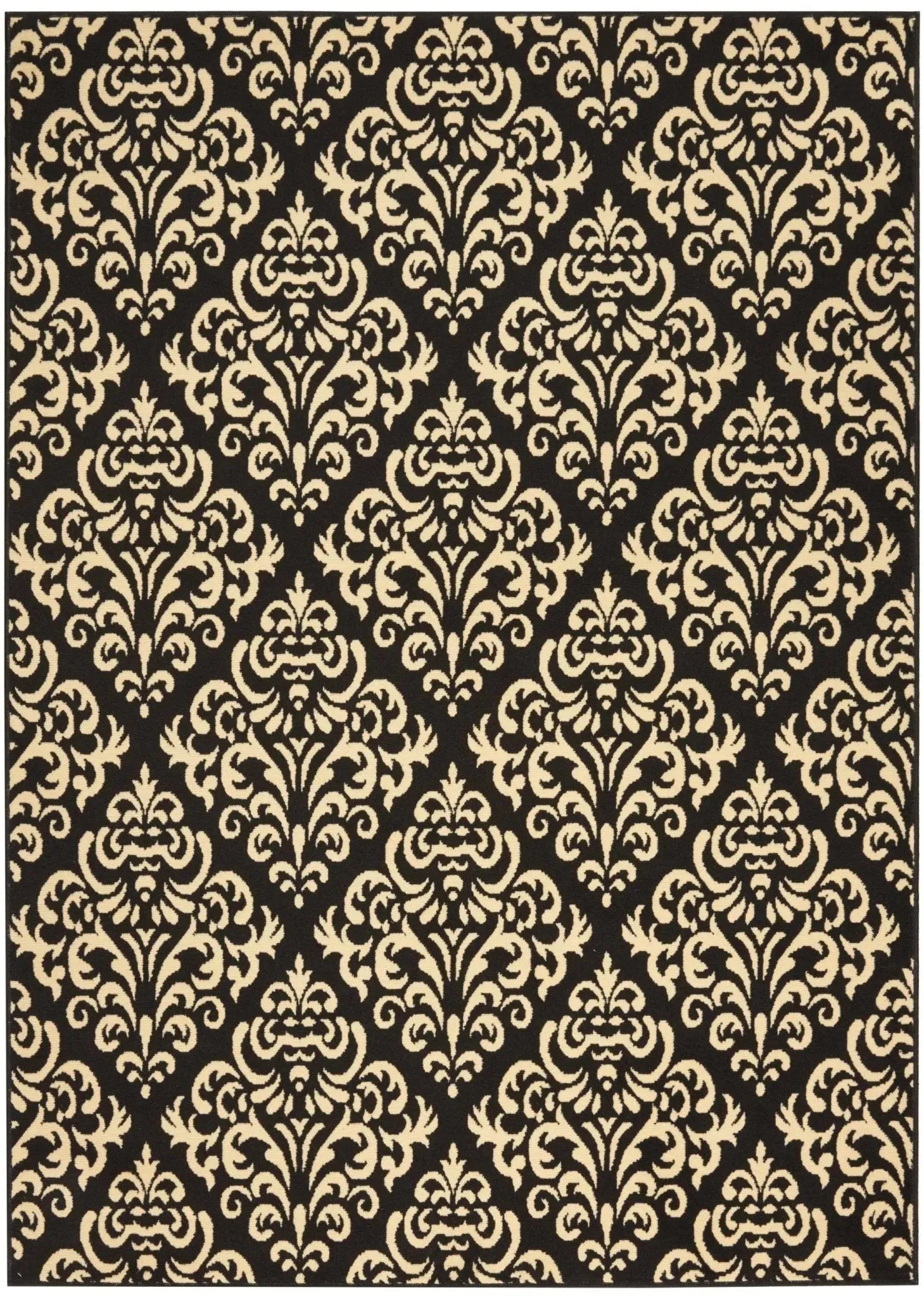 Grafix GRF06 Black Rug