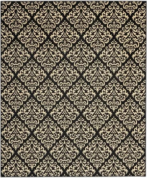 Grafix GRF06 Black Rug