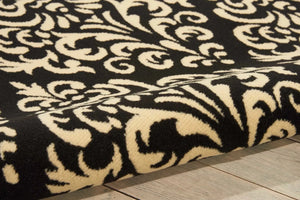 Grafix GRF06 Black Rug