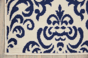 Grafix Grf06 White Blue Rug