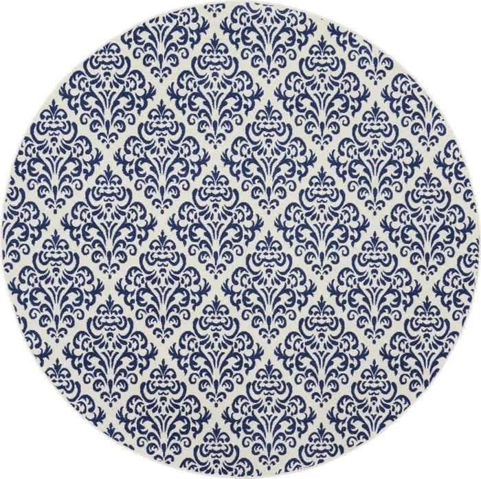 Grafix GRF06 White Blue Rug