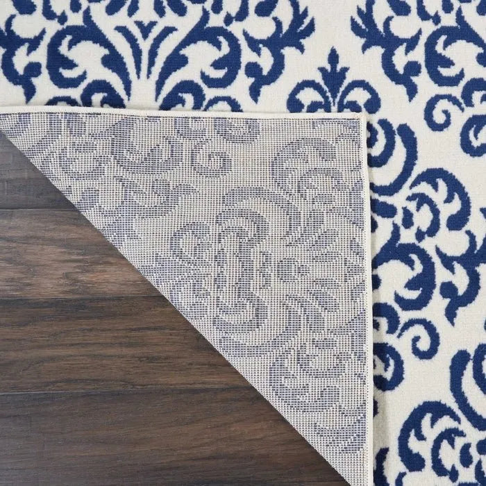 Grafix GRF06 White Blue Rug