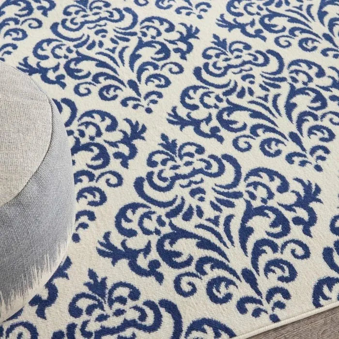 Grafix GRF06 White Blue Rug