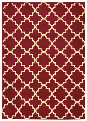 Grafix GRF08 Red Rug