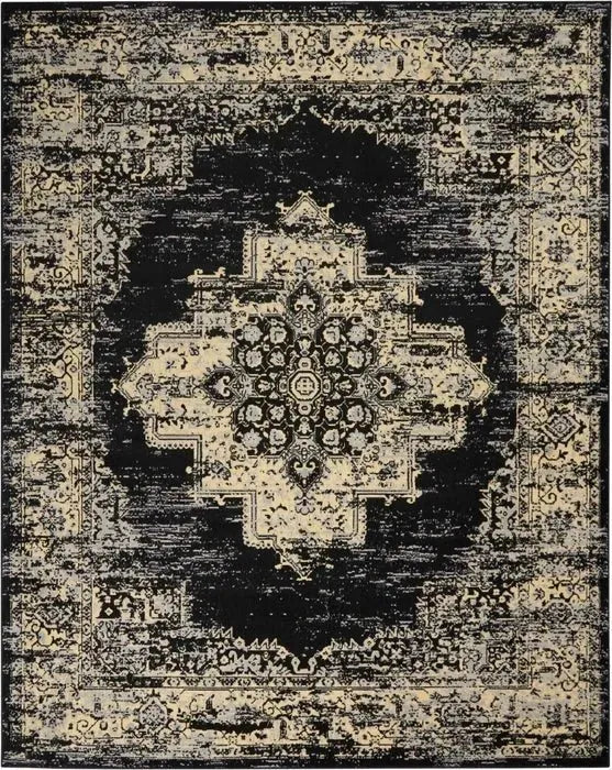 Grafix Grf14 Black Rug