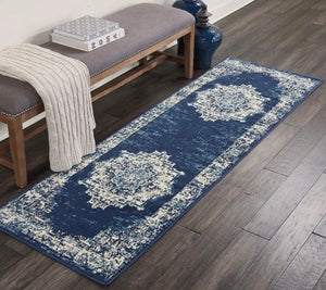Grafix Grf14 Navy Blue Rug