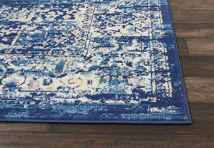 Grafix Grf14 Navy Blue Rug