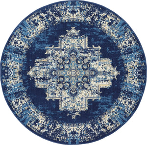 Grafix Grf14 Navy Blue Rug