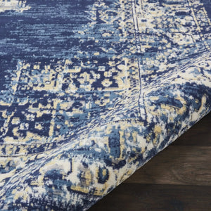 Grafix Grf14 Navy Blue Rug