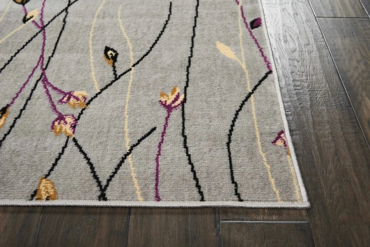 Grafix Grf15 Grey Rug