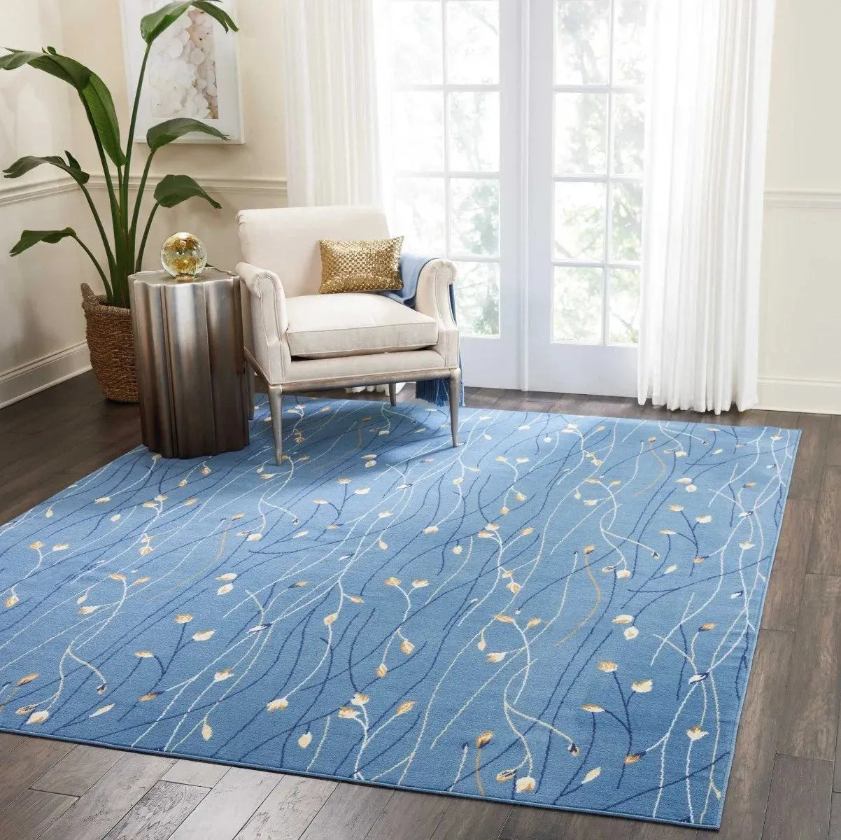 Grafix Grf15 Light Blue Rug