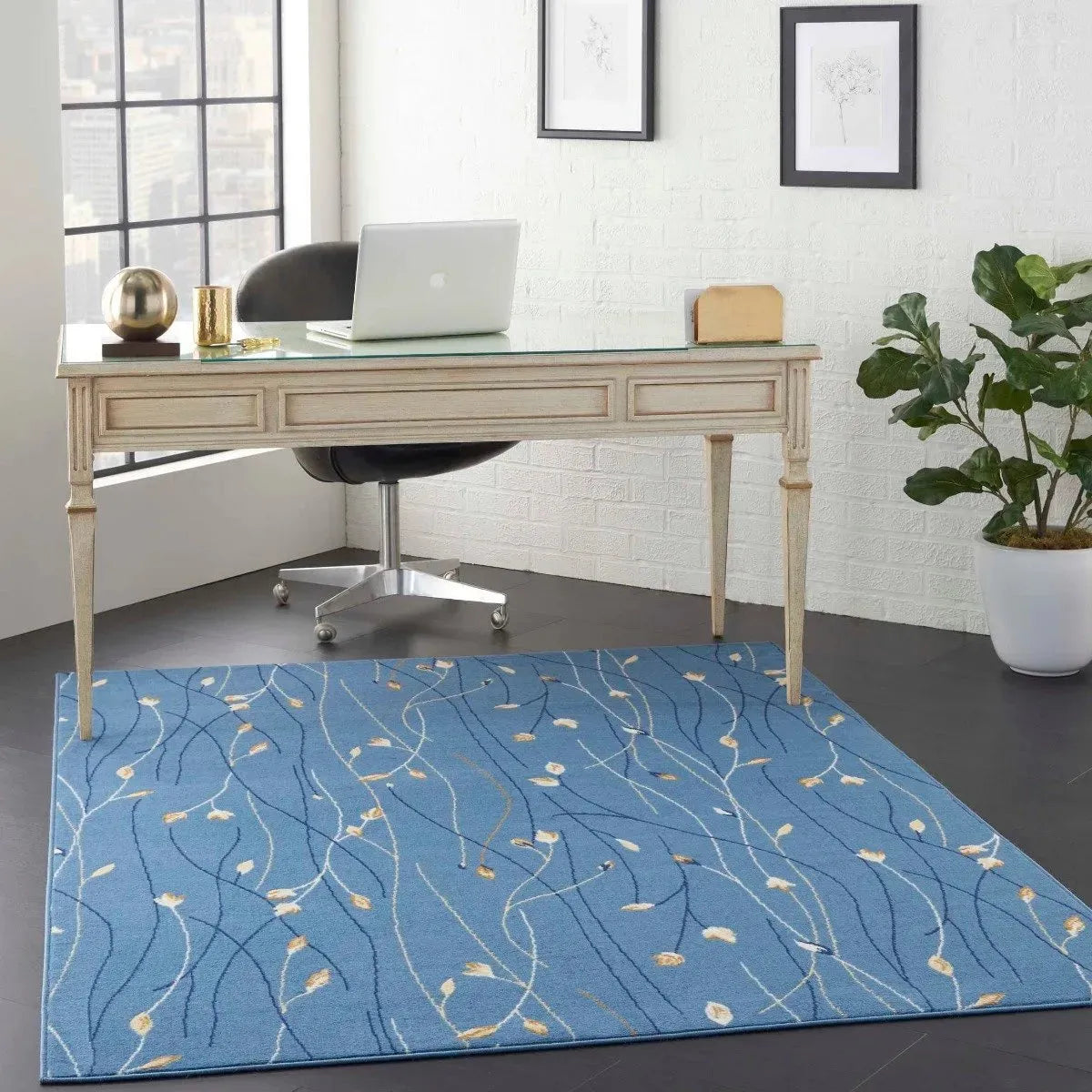 Grafix Grf15 Light Blue Rug