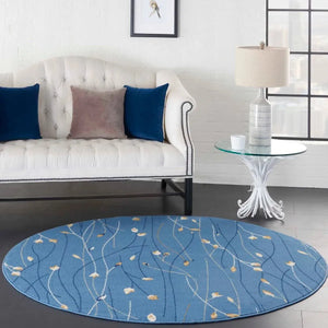 Grafix Grf15 Light Blue Rug
