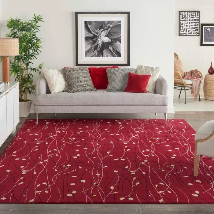 Grafix GRF15 Red Rug