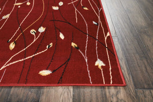 Grafix Grf15 Red Rug