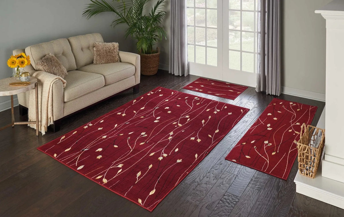 Grafix Grf15 Red Rug