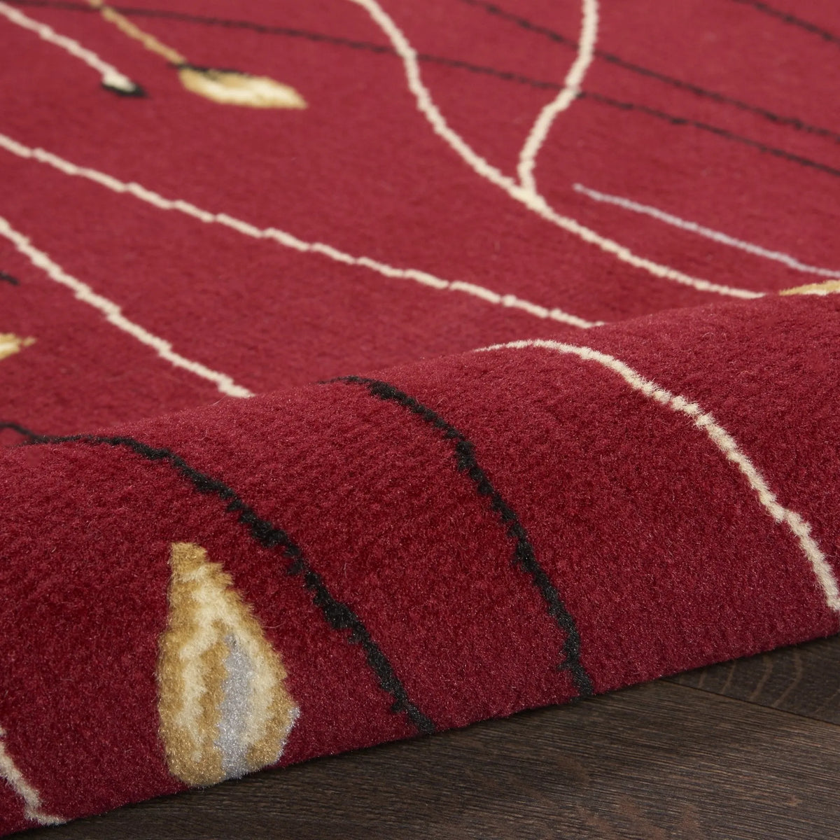 Grafix Grf15 Red Rug