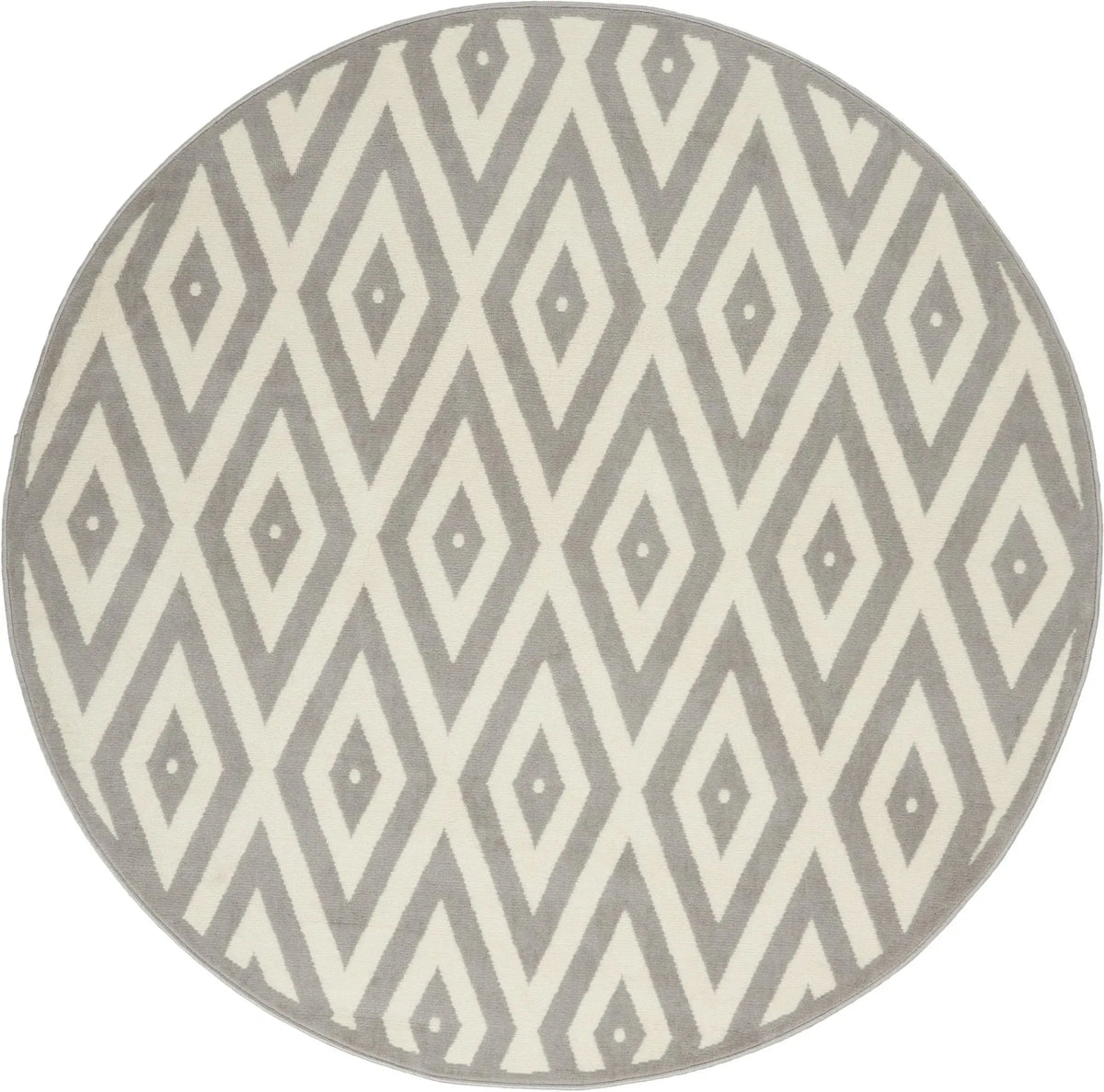 Grafix GRF18 White/Grey Rug