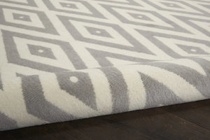 Grafix GRF18 White/Grey Rug