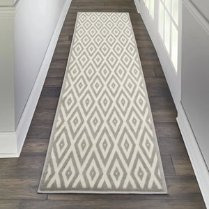 Grafix GRF18 White/Grey Rug