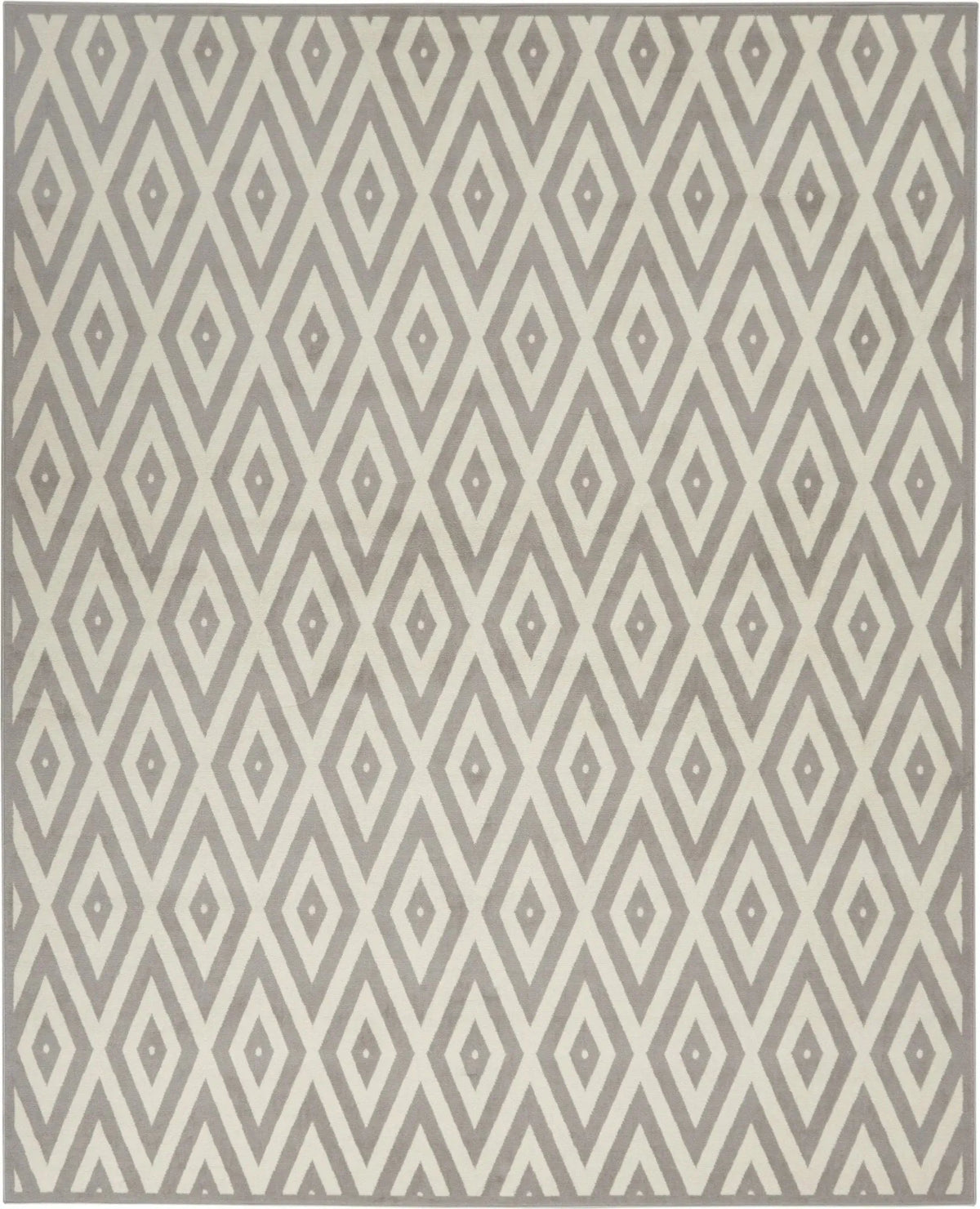 Grafix GRF18 White/Grey Rug