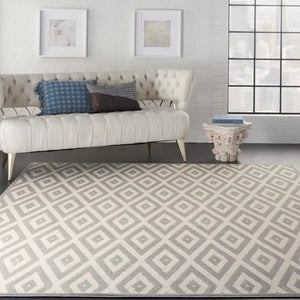 Grafix GRF18 White/Grey Rug